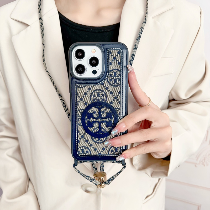 Tory Leather iPhone Case