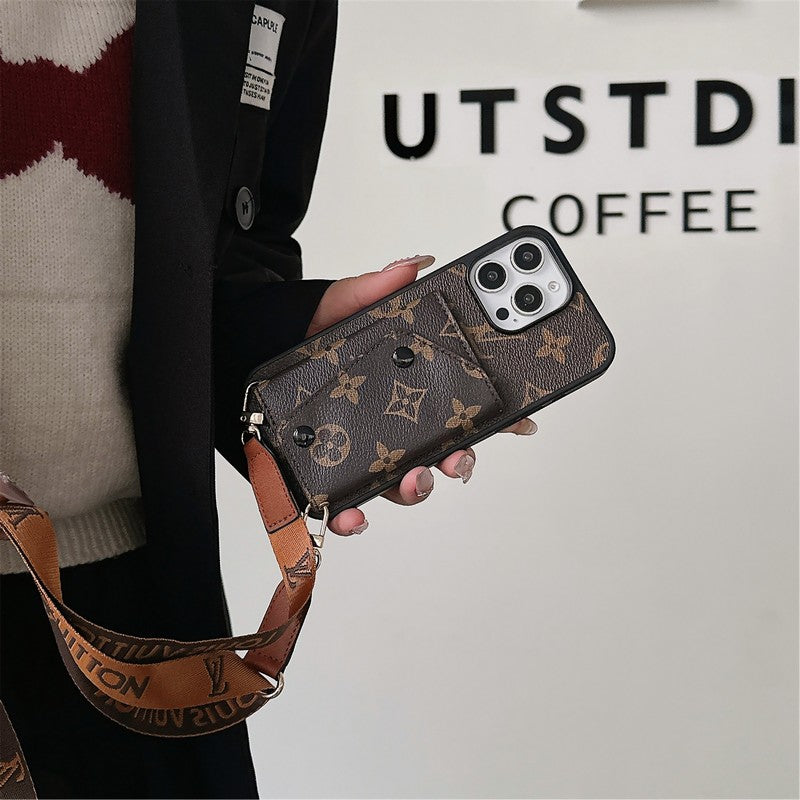 Lou Card Side Bag Crossbody iPhone Case