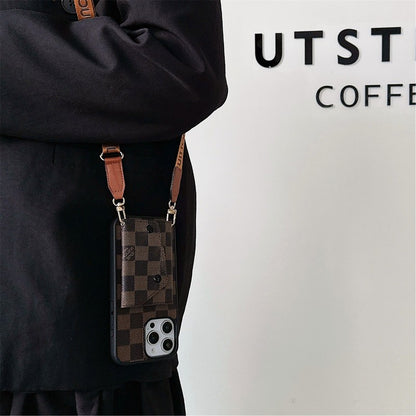 Lou Card Side Bag Crossbody iPhone Case