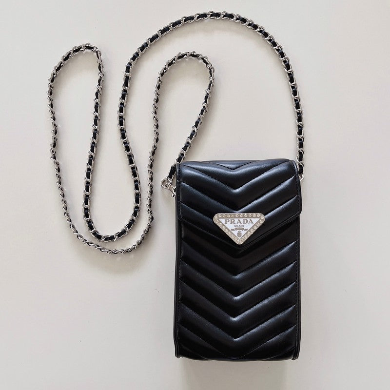 Pra Card Bag Crossbody iPhone Case