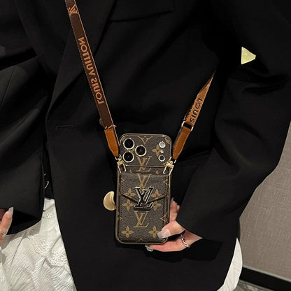 Louis Card Bag Crossbody iPhone Case