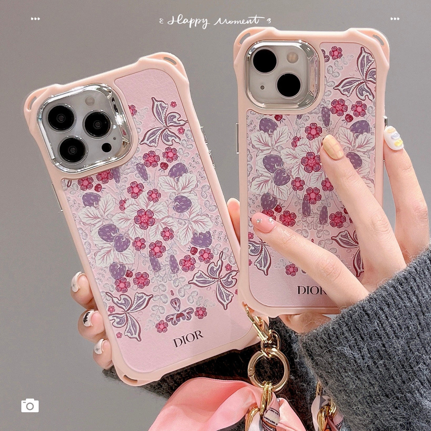 CD Pink Scarves iPhone Case