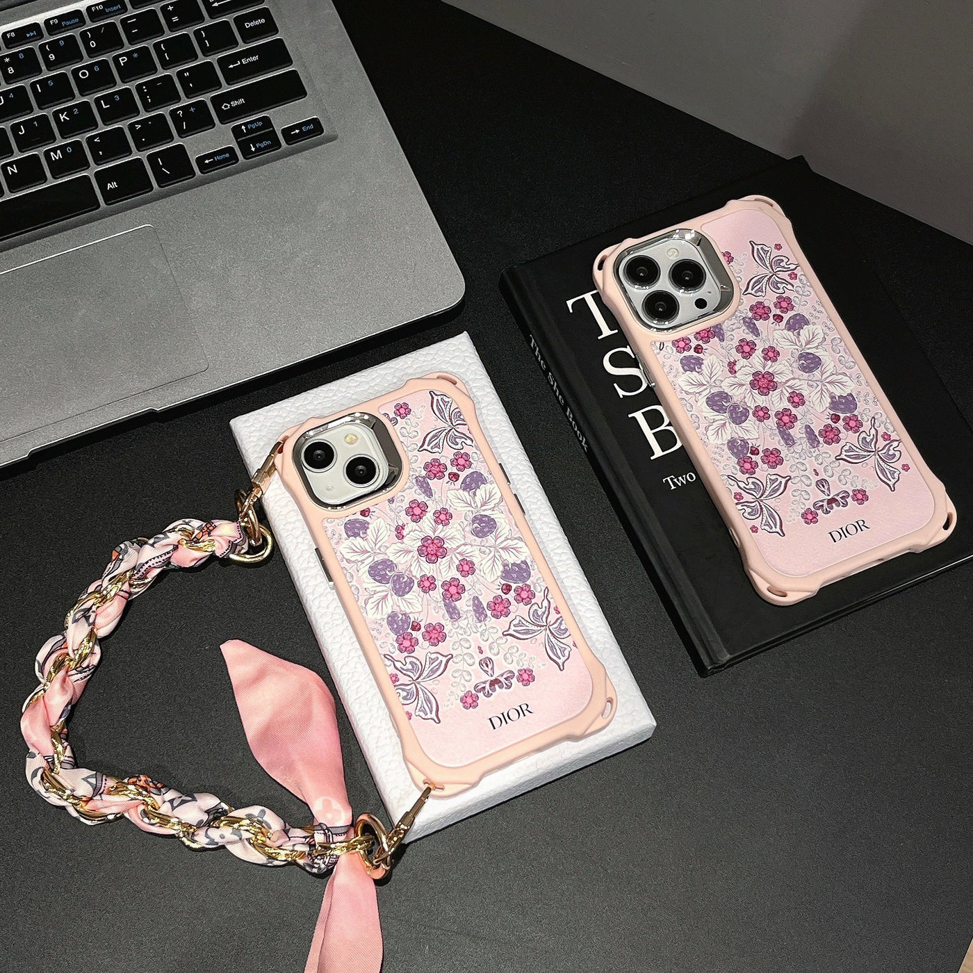 CD Pink Scarves iPhone Case