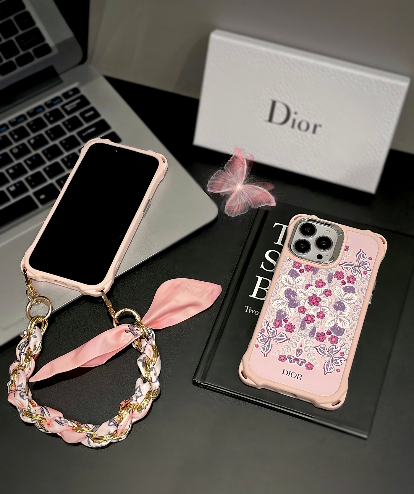 CD Pink Scarves iPhone Case