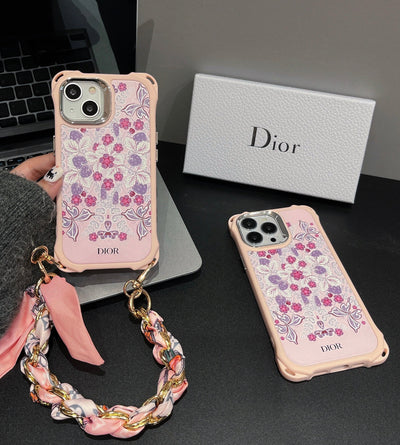 CD Pink Scarves iPhone Case