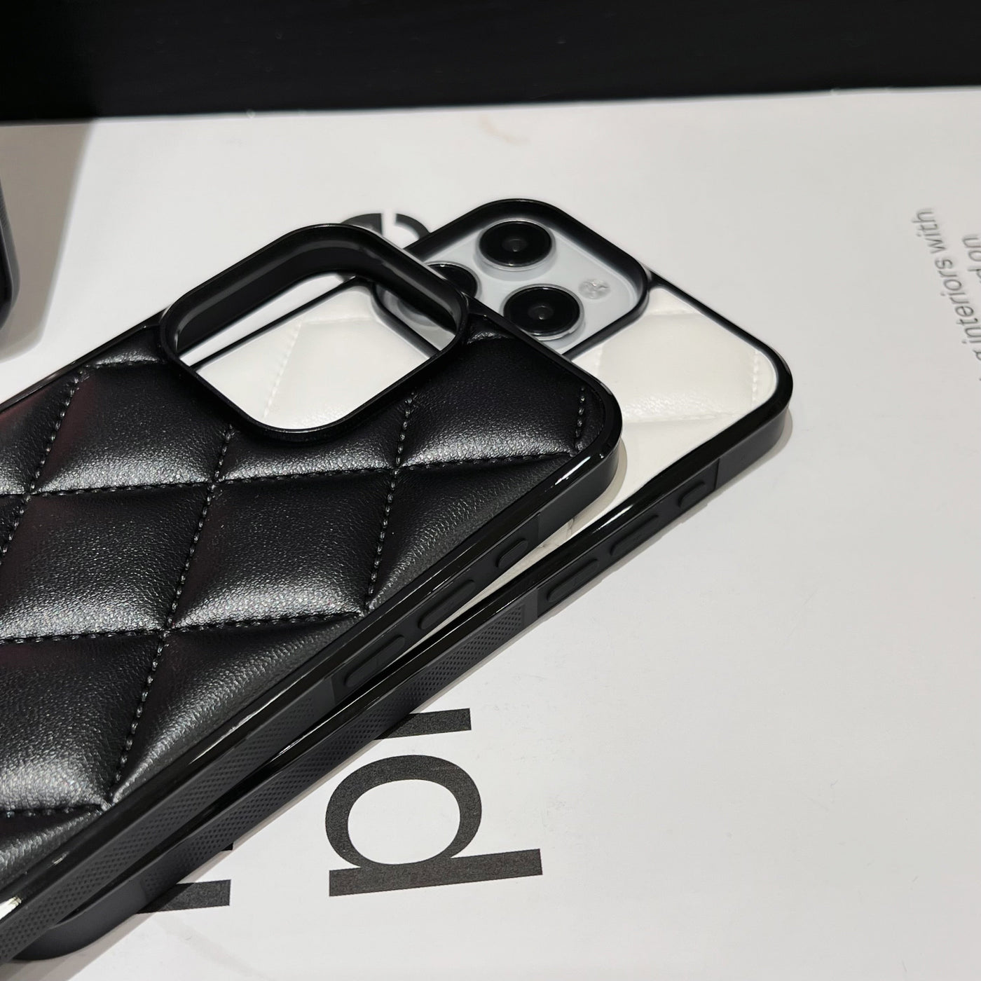 CC Leather iPhone Case