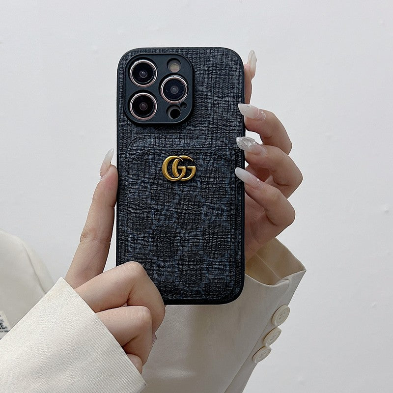 GG Card Bag Classic iPhone Case