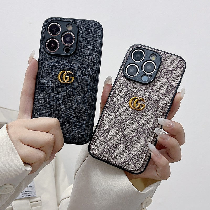 GG Card Bag Classic iPhone Case