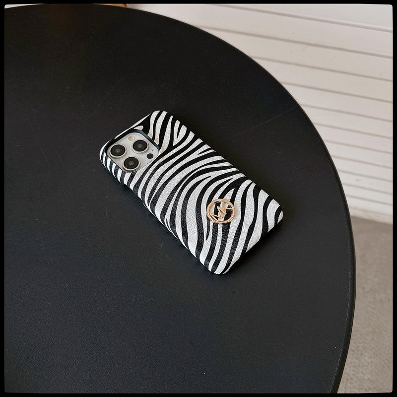 MK Zebra Print iPhone Case