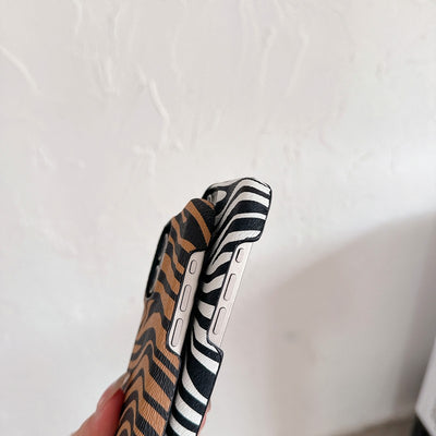 MK Zebra Print iPhone Case