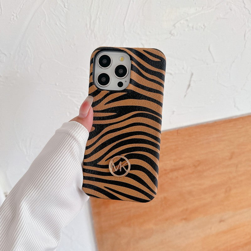 MK Zebra Print iPhone Case