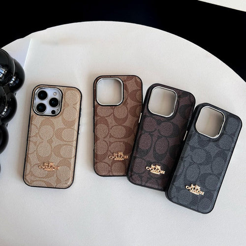 Coa Color Leather iPhone Case