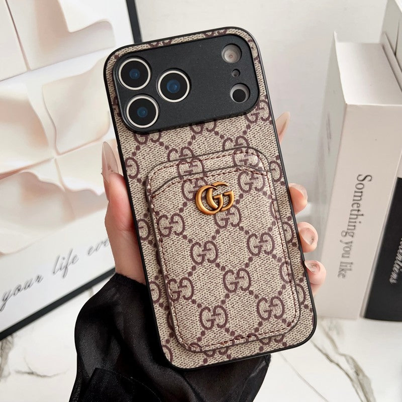 Louis GG Coa Bur Color Card Bag iPhone Case