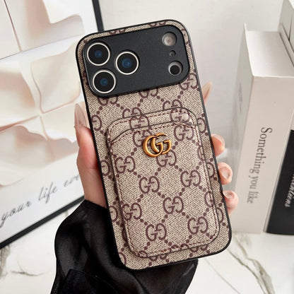 Louis GG Coa Bur Color Card Bag iPhone Case