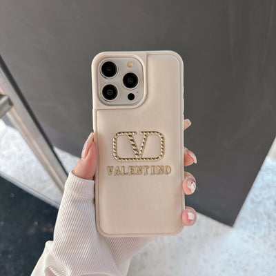 Vlogo Leather iPhone Case