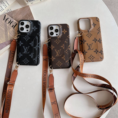 Louis Card Bag Crossbody Classic iPhone Case