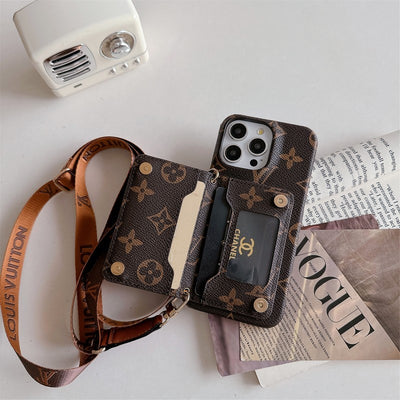 Louis Card Bag Crossbody Classic iPhone Case