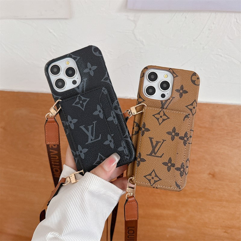 Louis Card Bag Crossbody Classic iPhone Case