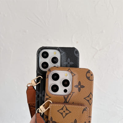 Louis Card Bag Crossbody Classic iPhone Case