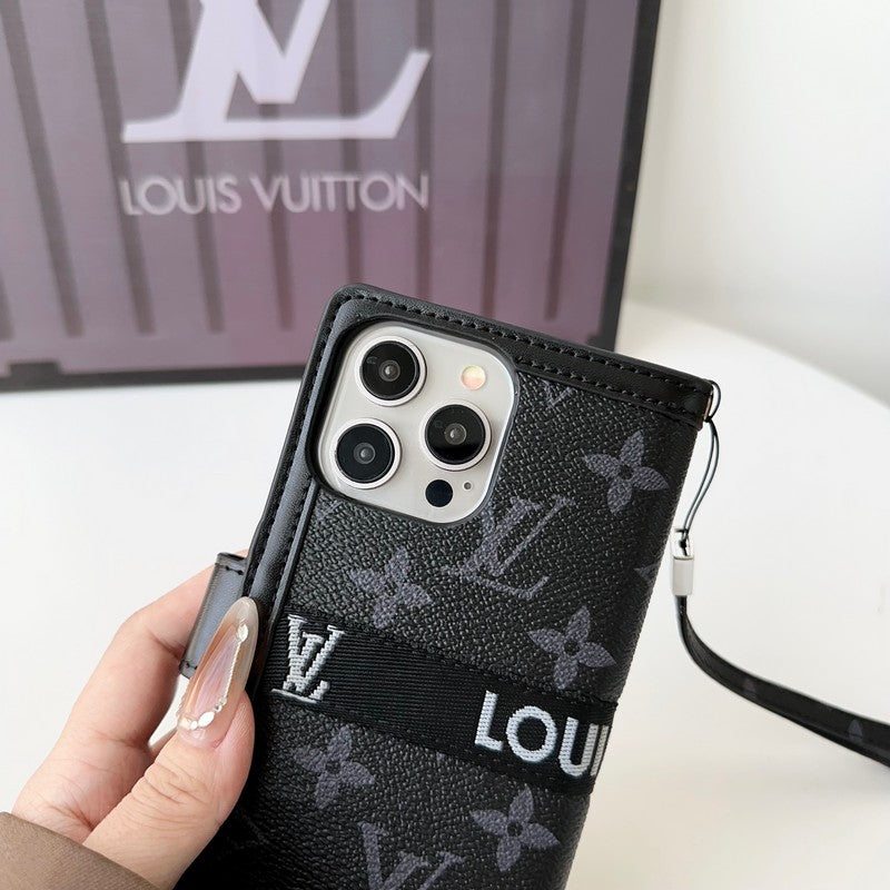 Louis GG Wallet iPhone Case