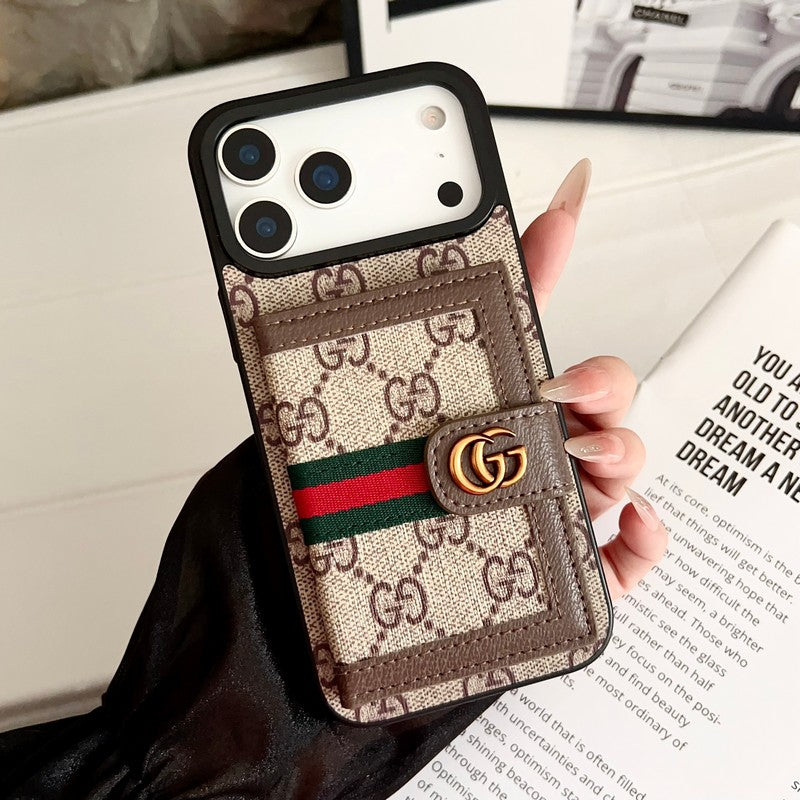 Louis Color Card Bag iPhone Case