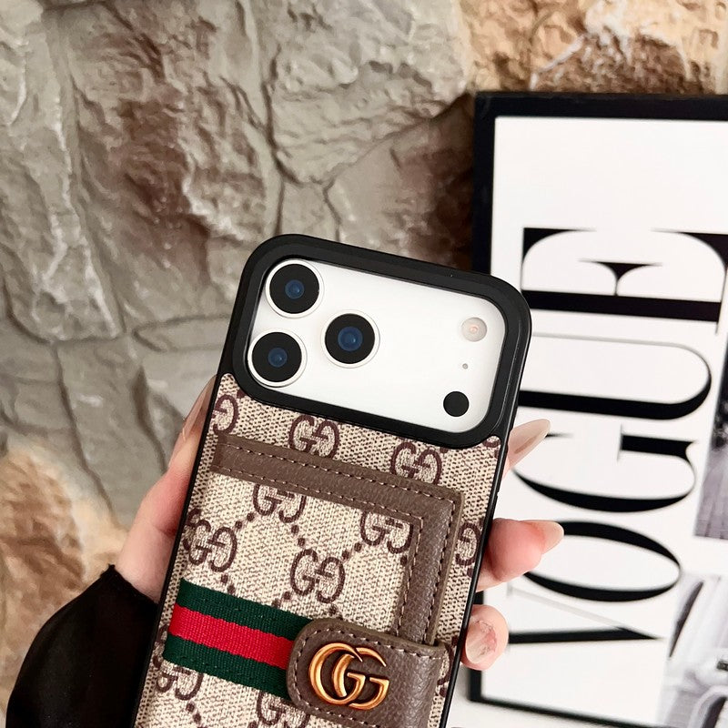 Louis Color Card Bag iPhone Case