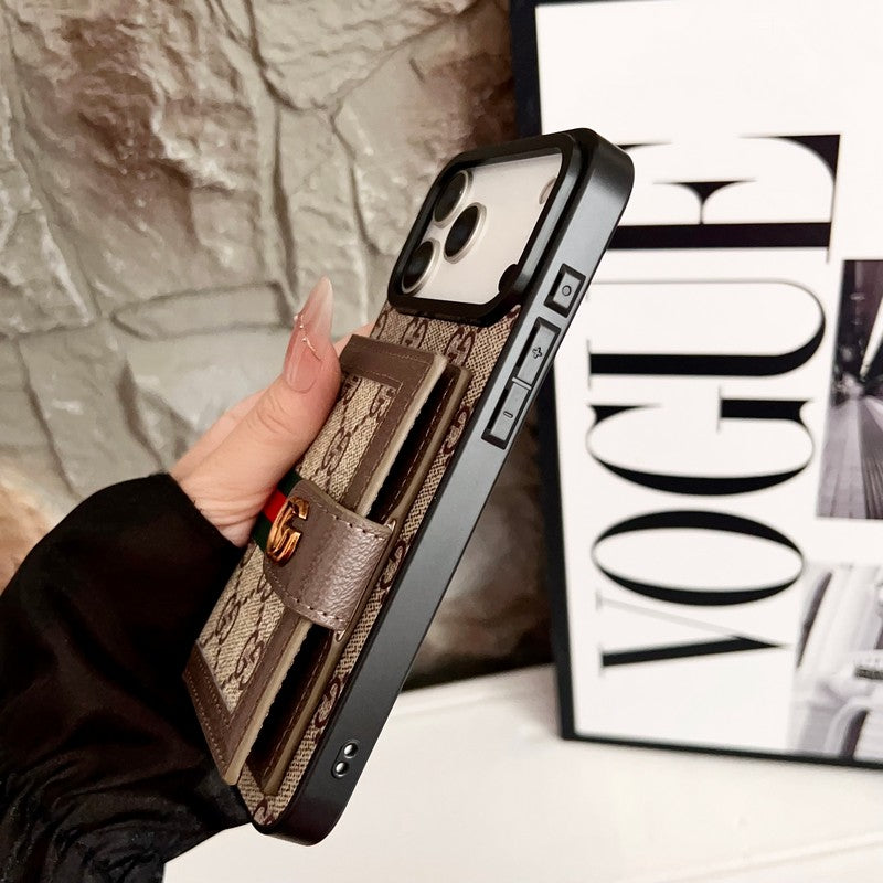 Louis Color Card Bag iPhone Case