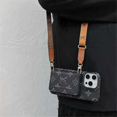 Louis Card Bag Crossbody Classic iPhone Case