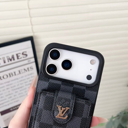 Louis Color Crossbody Card Bag iPhone Case