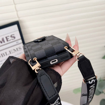 Louis Color Crossbody Card Bag iPhone Case