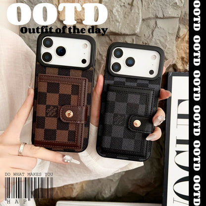 Louis Color Card Bag iPhone Case