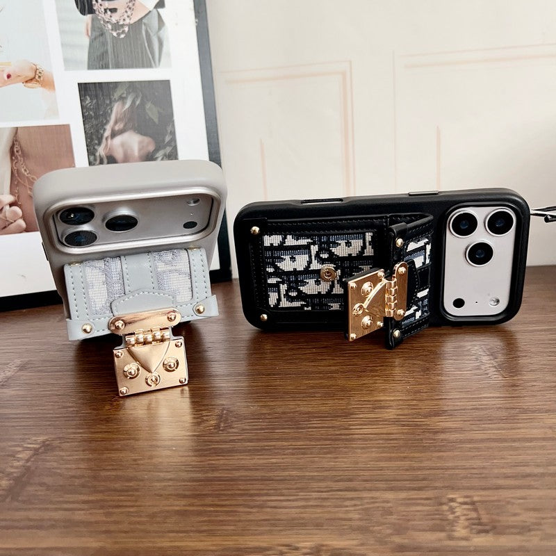 CD Bag Scarves Chain iPhone Case