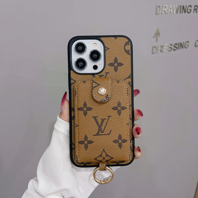 Louis Card Bag Classic Color iPhone Case