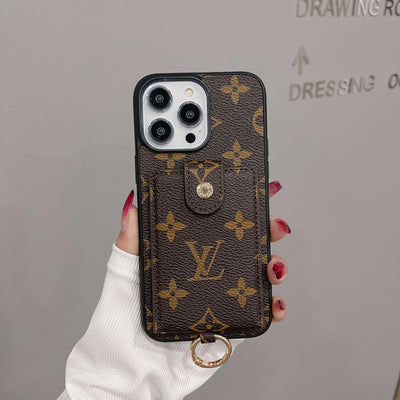 Louis Card Bag Classic Color iPhone Case