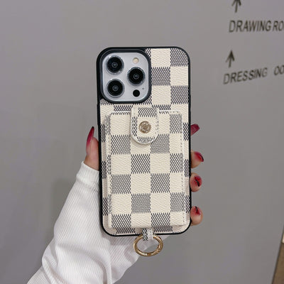 Louis Card Bag Classic Color iPhone Case