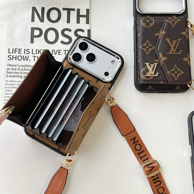 Louis Card Bag Crossbody iPhone 17 Case
