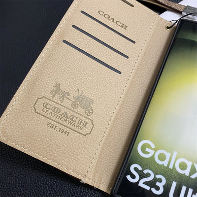 Coa Wallet Leather iPhone Case