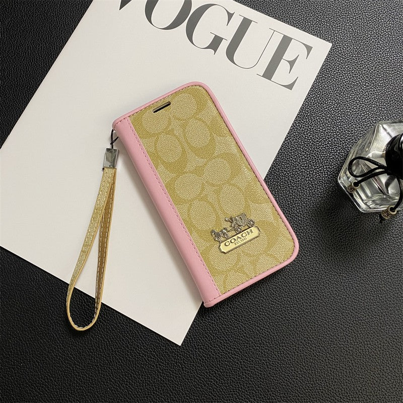 Coa Wallet Leather iPhone Case