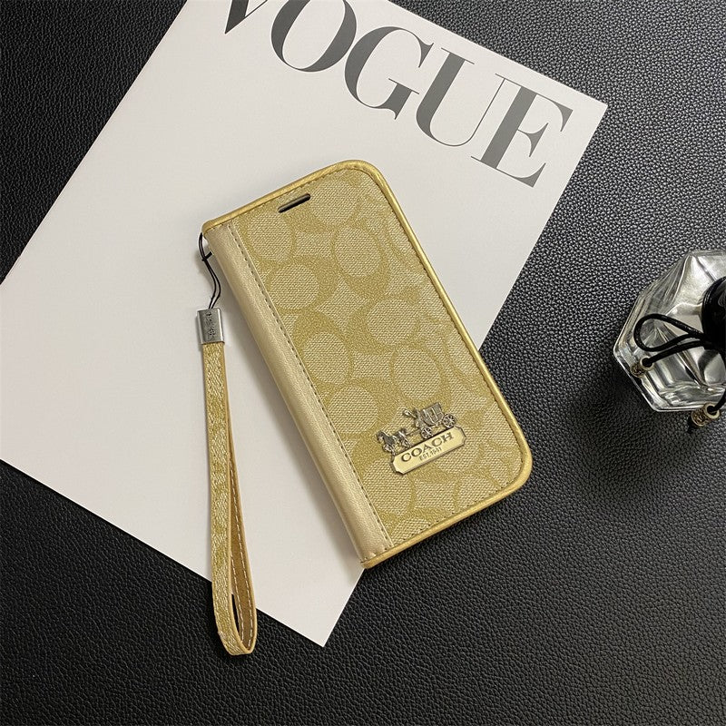 Coa Wallet Leather iPhone Case