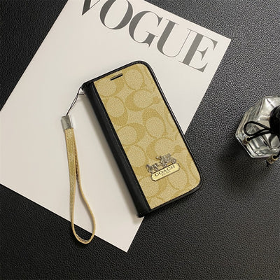 Coa Wallet Leather iPhone Case