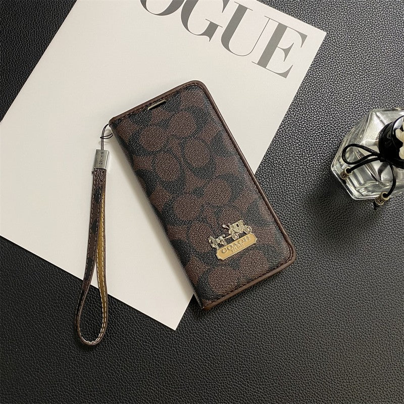 Coa Wallet Leather iPhone Case