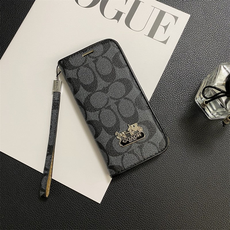 Coa Wallet Leather iPhone Case