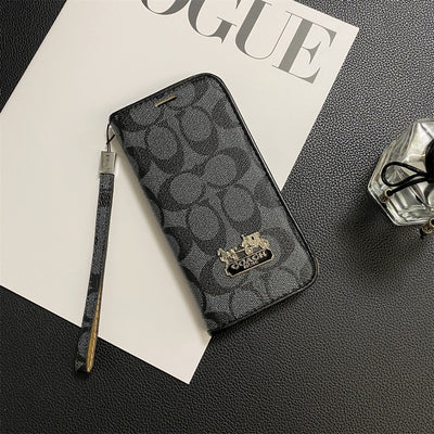 Coa Wallet Leather iPhone Case