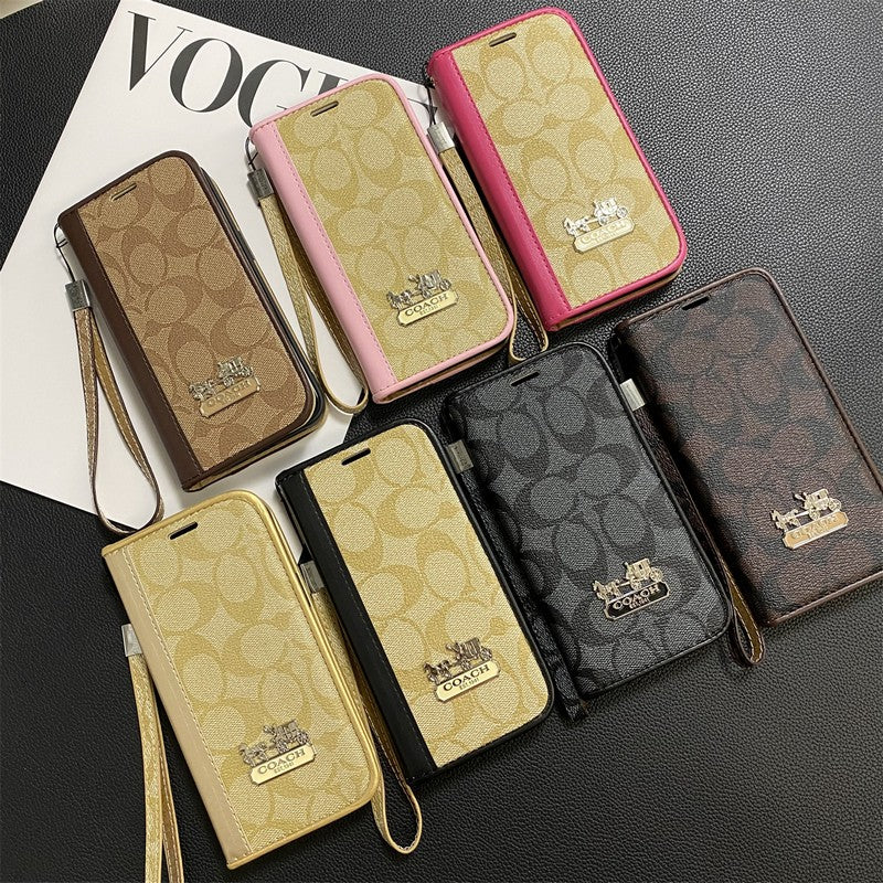 Coa Wallet Leather iPhone Case