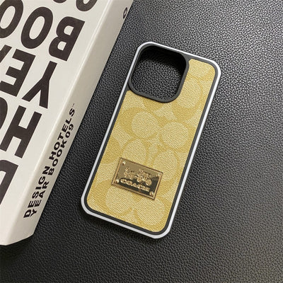 Coa Leather iPhone Case