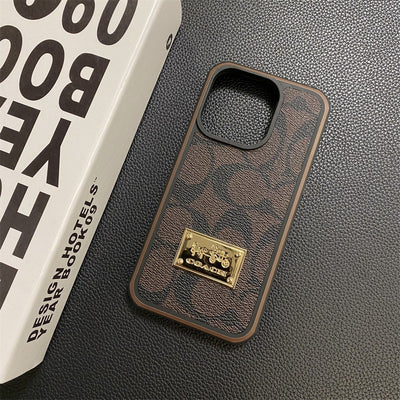 Coa Leather iPhone Case