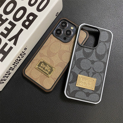 Coa Leather iPhone Case