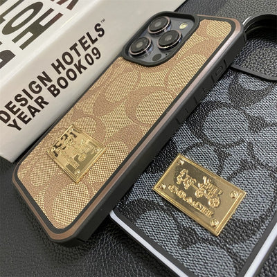 Coa Leather iPhone Case