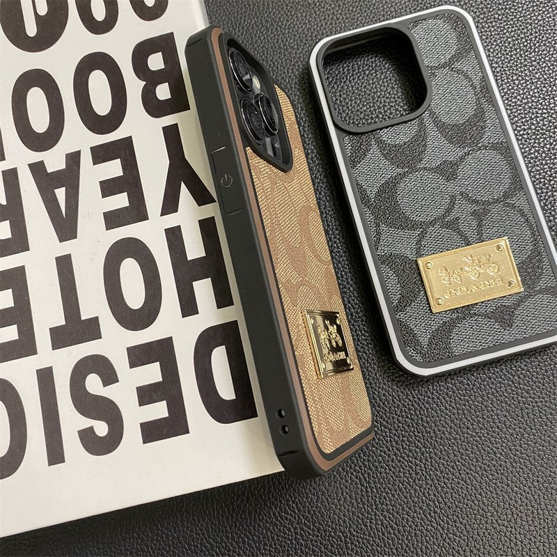 Coa Leather iPhone Case