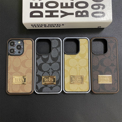 Coa Leather iPhone Case